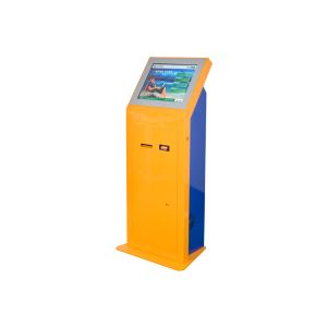 Rugged Steel Frame Self Service Kiosks With Touch Screen For Payment In Store,