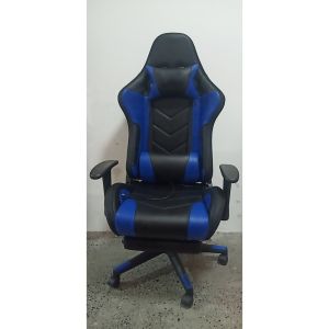 Seat Height 54cm Adjustable Armrest Racing LED Light RGB Gaming Chair with