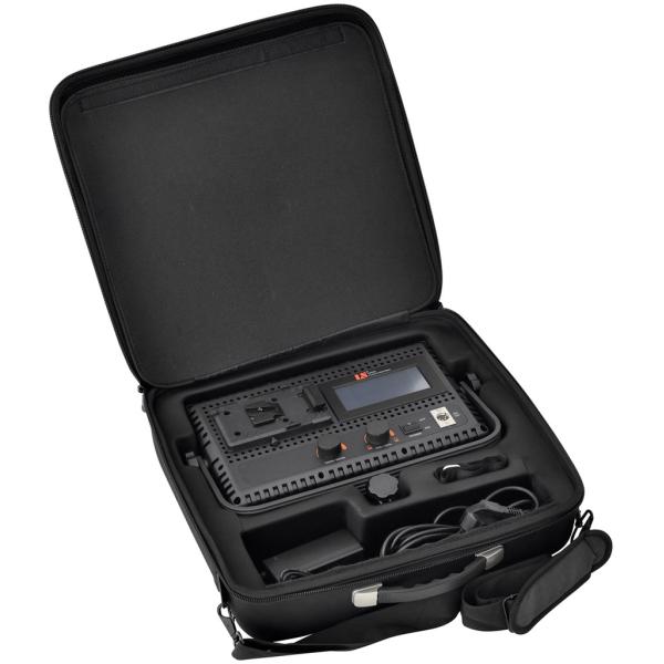 High Output Plastic LED Studio Lighting Kit with V Mount LCD Touch Screen