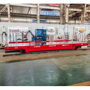 Heavy Load Remote Control 10 Tons Steel Pipes Electric Transfer Cart