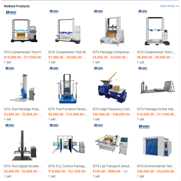 ISTA Compression Test 20kN/2000kg Computer Control High Accuracy Packaging Box Carton Compression Test Machine