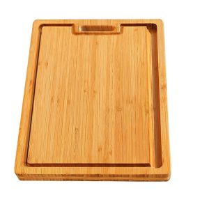 Wholesale 43.7x32x1.5cm Bamboo Large Panel Cutting Board with Juice Slot Simple and Sustainable from china suppliers