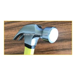 American type claw hammer with fiberglass handle