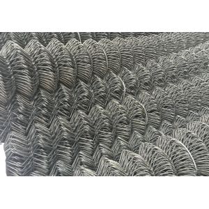 Black PVC coated Cyclone Fence