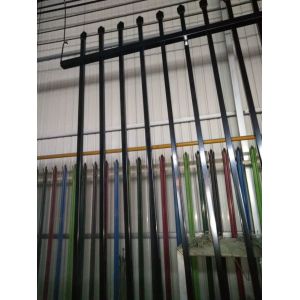 garrison fence security fence ,crimped and pressed spear top fencing for sale