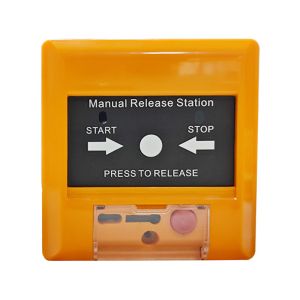 Data Center Gas Suppression Manual Control Button - Conventional System
