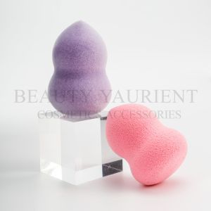 Customizable Gourd Shape Purple Beauty Blender Foundation Puff Applicator