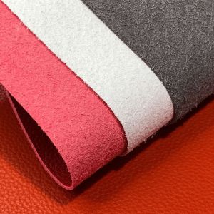 Lychee Pattern Microfiber Leather For Car Seat Artificial Leather Soft 0.8mm
