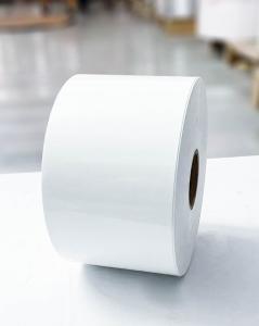 Wholesale SGS Certified Jumbo White Paper Roll , Printer Roll Paper 100u Surface Thickness from china suppliers