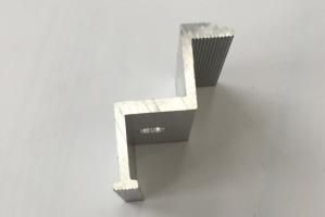Wholesale Aluminum End / Mid Clamp For Solar Roof Mounting Systems / Solar Panel Roof Mounts from china suppliers