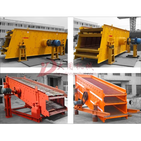 200 Mesh Aggregate Vibrating Screen 4 Deck Stone Vibrating Screen Machine