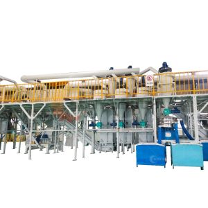 Customized Voltage E Waste Recycling Equipment for Scrap Lithium Ion Battery in