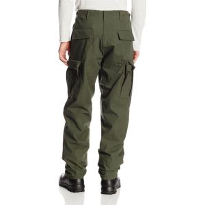 Military Style Mens Camo Pants Cotton With Adjustable Waist Tabs