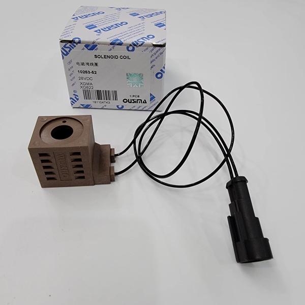 XGMA XG822 Solenoid Valve Coil , 10253-52 Dc Solenoid Coil 28V
