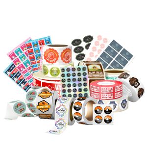 Printable Security Holographic Sticker Labels Adhesive Anti-Counterfeit Label