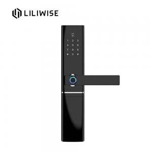 Wholesale Smart Large Panel Fingerprint Zinc Alloy Bluetooth Door Alarm Lock from china suppliers