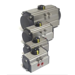 2 Bar 8 Bar Pressure Range Pneumatic Rack And Pinion Actuator with Install