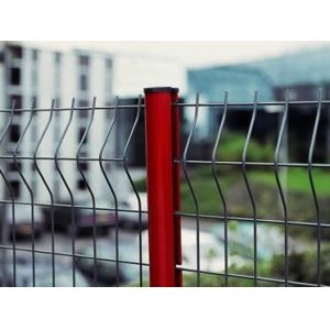 50*200MM Triangular Bending Heavy Duty Wire Fence Panels Pvc Coated 6ft Height