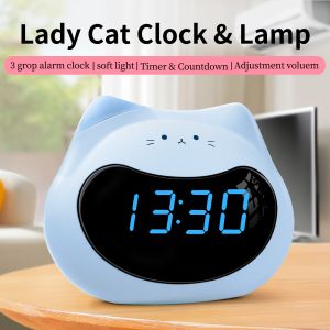 Rechargeable Time Management Support Bluetooth Function Smart Alarm Clock Timer
