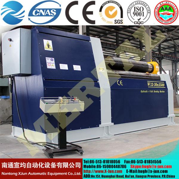 Hydraulic CNC Plate Rolling Machine /4 Roll Plate Rolling Machine with Ce