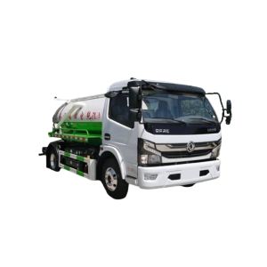 Pure Electric Waste Water Vacuum Fecal Sludge Suction Truck with Powerful