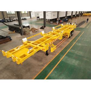 Leaaf Spring Suspension Terminal Trailer