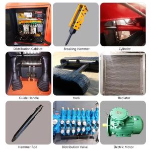 CE Underground Crawler Mucking Loader In Mining Multiple Functions