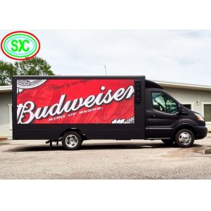Waterproof Mobile Truck LED Display Rental Vehicle Screen P3.91 With Smd Lamp