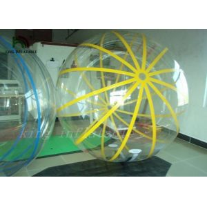 Wholesale 1.0mm PVC / TPU Inflatable Walk On Water Ball Walking Ball Self-Stand 2m Diameter from china suppliers