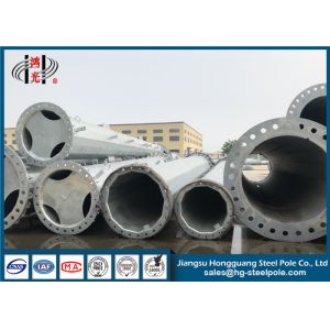 Weather Resistance 40M 69KV Pole Transmission Pole