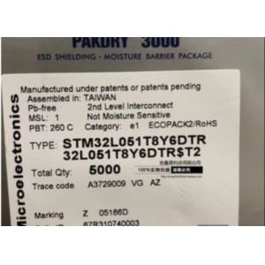 STM32L051T8Y6DTR 16/32Bits 88µA ARM Microcontrollers MCU