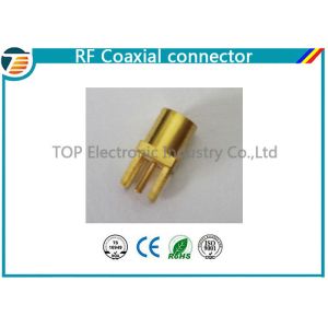 MMCX Male Crimp Connector Right Angle 50 OHMs For RG316 Coaxial Cable