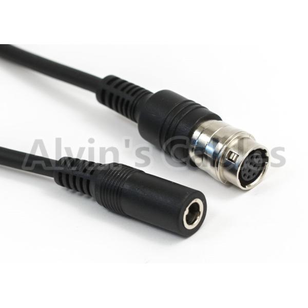 Alvin's Cables 12 Pin Hirose to DC 12v Female Cable for GH4 Power B4 2/3"