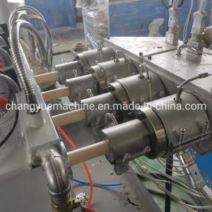 Twin-Screw PVC Conbuit Pipe Production Line with Deep Screw Channel Structure