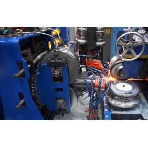 Galvanized ERW Tube Mill Machinery for Structural Steel Pipes