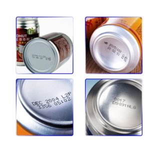 Continuous 1.2mm Date Code Printing Machine Ink Jet Printer For Plastic Bottle