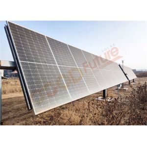 1MW Tilted Single Axis Tracker Slew Drive With Backtracking