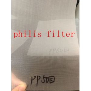50 Mesh 60mesh 80 Mesh PP Polypropylene Mono Filament Filter Cloth