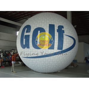 Wholesale White Fireproof reusable inflatable advertising helium balloons for Sporting events from china suppliers