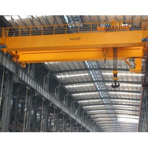 Wholesale 30 Ton 40 Ton 50 Ton Double Beam Crane Two Girder Eot Crane from china suppliers