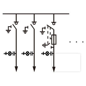 Metal Enclosed Gas Insulated Switchgear Safety Mechanical Interlocking 12kV-40