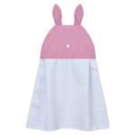 Creative Waffle Polyester Hand Towels For Sublimation With Rabbit Ear