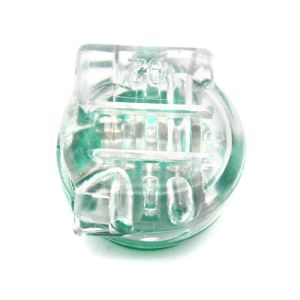 Gel Filled Green Butt Connector Terminals Clear Plastic Case