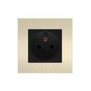 Laffey Electrical Power Socket , 16A 250V French Socket Outlet