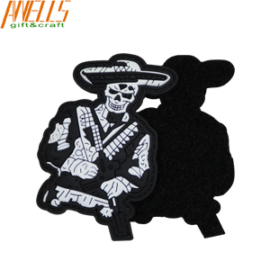 Flexible Soft Rubber Morale Patches Custom Design Extremely Durable