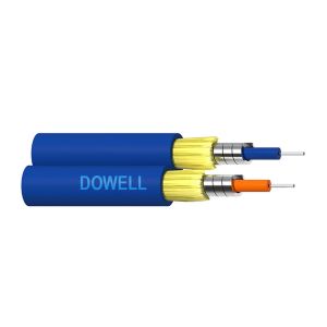 Buy cheap FTTH Duplex Armored Fiber Optic Cable with High Tensile Strength For Indoor from wholesalers