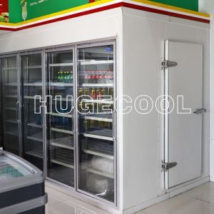 Walk in Cooler Refrigerator Freezer with Customized Request and -0.4f Temperatur