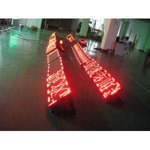 Moving Electronic Led Scrolling Message Sign Advertising 220V / 110V