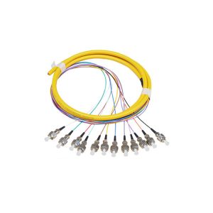 OEM ODM 12 Color Fiber FC UPC APC Fiber Optic Pigtail Single Mode
