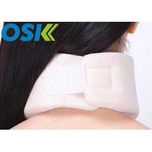 Foam Cervical Support Brace White / Skin Color S / M / L Optional Sizes
